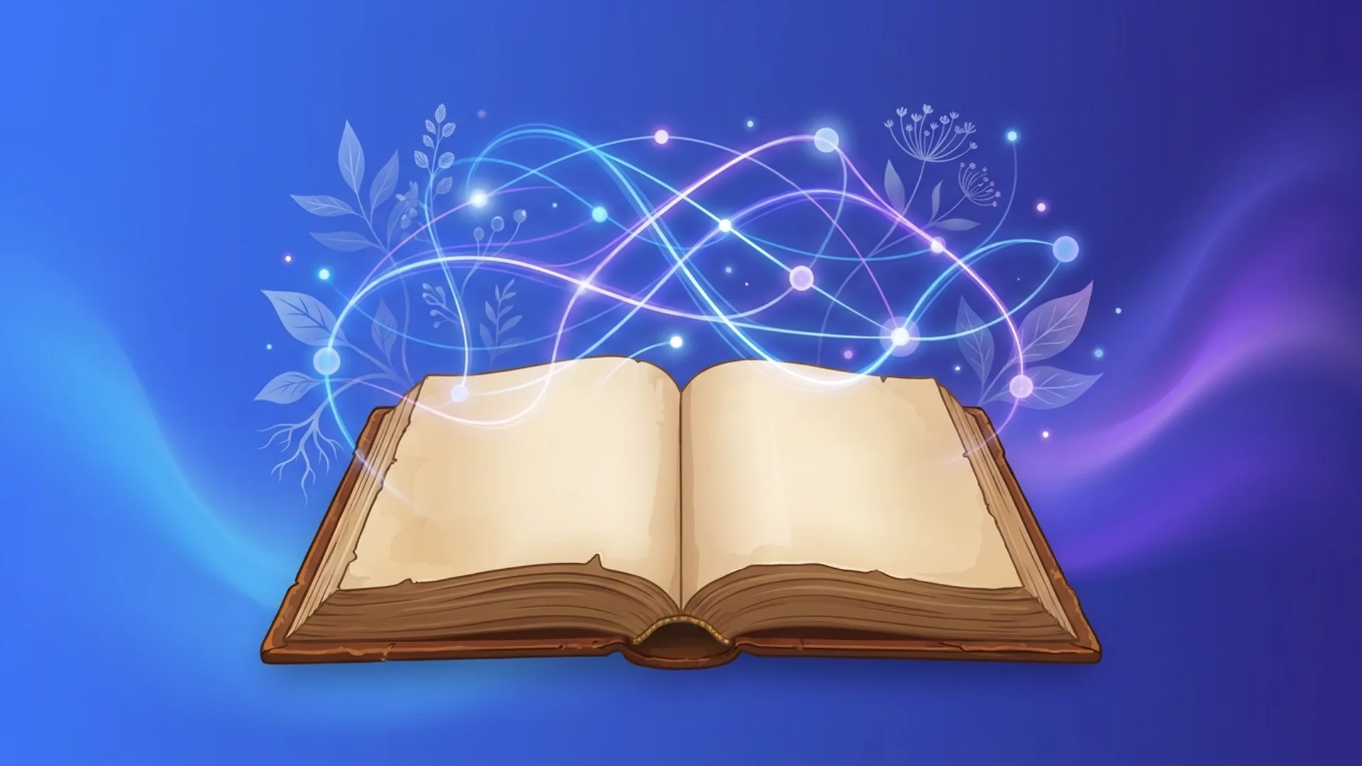 Libro del repertorio abierto con conexiones cruzadas — el método Boenninghausen-Boger