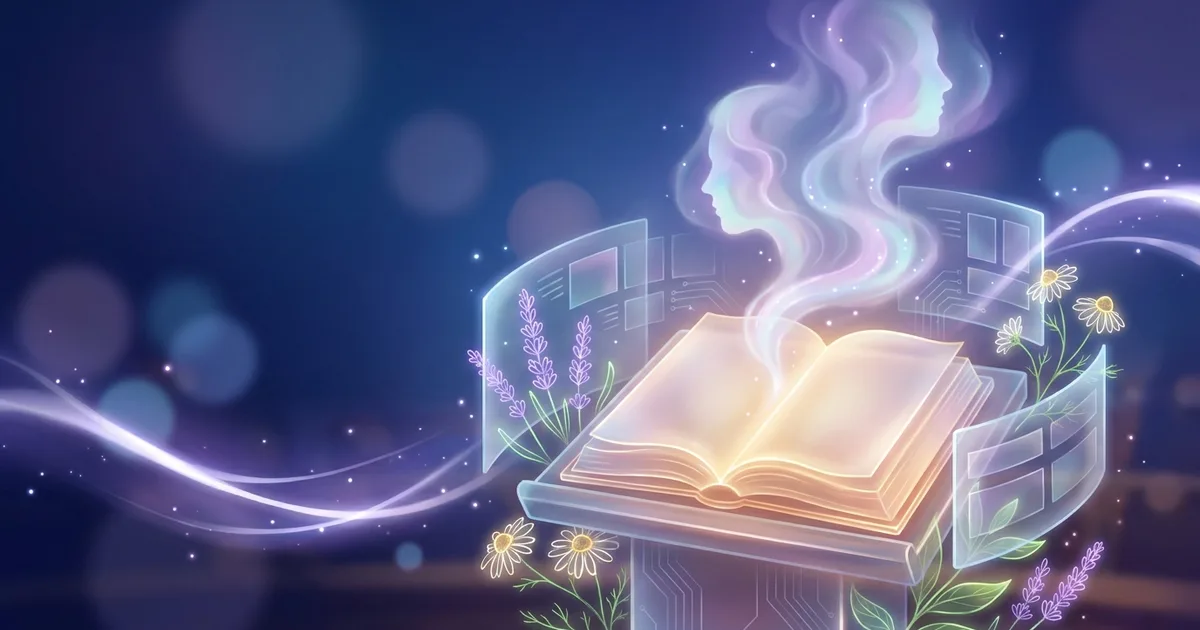 Lectures on Homeopathic Materia Medica de Kent como un libro abierto luminoso con retratos de remedios