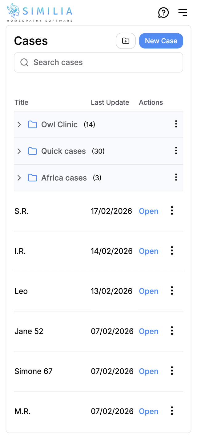 Patient Management mobile